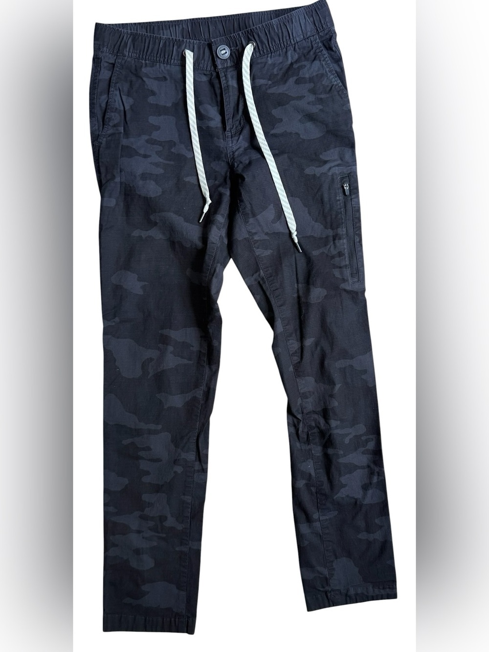 Vuori The Rise Shine Jogger Black Camo Organic Cotton Pants XS